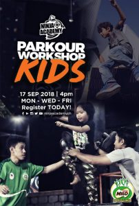 Parkour Workshop Kids