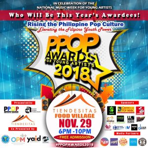 PPOP Awards for Young Artists 2018