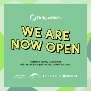 Ortigas Malls Reopens Its Doors