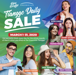 Greenhills Tiangge Daily Sale