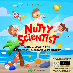 Nutty Scientist at Estancia Mall!