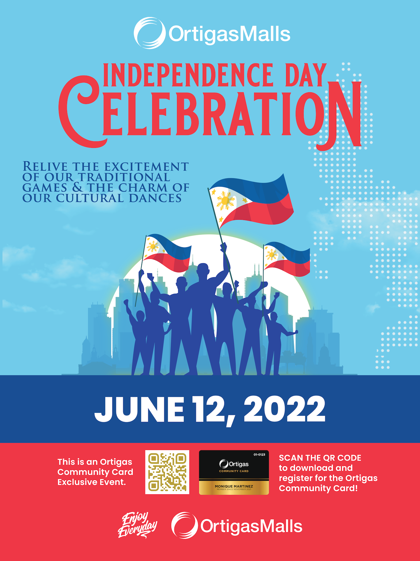 Independence Day Celebration at Ortigas Malls!