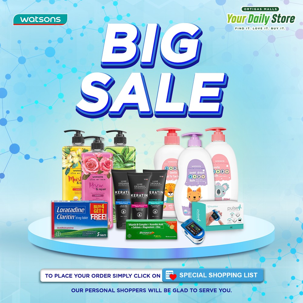 Your Daily Store x Watsons Promo