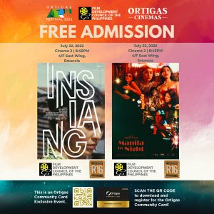 Ortigas Art Festival FREE Admission Screening
