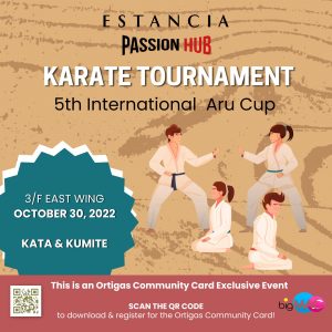 5th International Aru Cup: Karate Tournament at Estancia