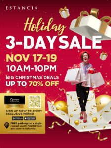 3-DAY HOLIDAY SALE